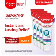 Colgate Sensitive Pro Relief 110g Toothpaste [Bundle of 4]