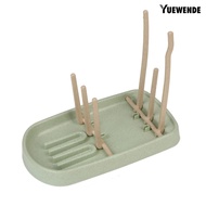 【YW】Baby Milk Bottle Drying Rack Plastic Draining Cup Dryer Foldable Holder Tray