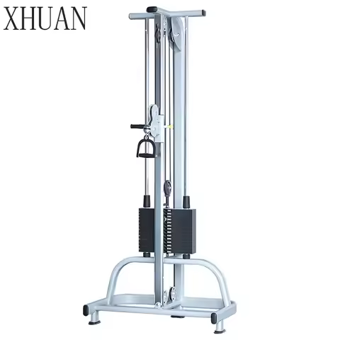 Commercial Fitness Multifunctional Trainer Strength Training Gym Equipment Single Pulley Cable Cross
