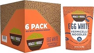Miracle Noodle High Protein Egg White Noodles - Vermicelli – Angel Hair Substitute - Low Carb & Low