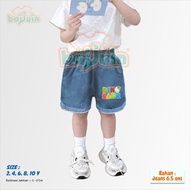 Bajjuin - Dino Saur Children's Jeans, 6.5 oz Jeans Material, Size 1-16 Years