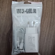 VIVO 2A CHARGER + ORIGINAL WHITE CABLE