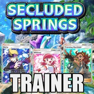 POKEMON TCG HOLOGRAM SPECIAL TRAINER CARD - Secluded Springs (A4a) SES - TCG POCKET