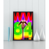 💥READY STOCK💥Wonder Woman 1984 DC Poster Gal Gadot Justice league of America Film Movies Poster Clas