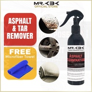 MR.KBK Asphalt Terminator Tar Cleaning Car Paint Tire Shellac Wash Adhesive Remover Tar