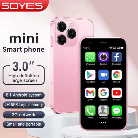 Mini phone,SOYES XS15,3.0 inch,Smartphone,16GB ROM 2GB RAM Dual SIM Google Play Store Cellphones Ori