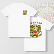 【MY】GGK SERIES MILITARY TEE, FULL COTTON, GERAKHAS, KOMANDO,Others,TShirt,baju anak rantau,hla shirt
