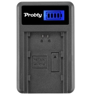 PROBTY NP-FZ100 NP FZ100 LCD Screen USB Battery Charger for Sony NP-FZ100， BC-QZ1 Alpha 9， A9， Alpha