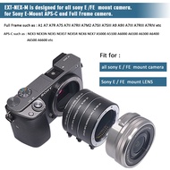 Mcoplus Auto Focus AF Macro Extension Tube Ring for Sony E Mount A6000 A6100 A6300 A6400 A6600 A7 A7
