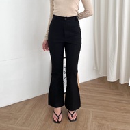 ASOKA Wendy Pants 3128 - Flare Pants - Women's Highwaist Cutbray Pants - Trousers