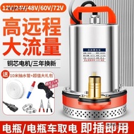 Submersible Pump Water Pump DC Water Pump Agricultural Household Irrigation 12v24v48v60v72v Battery 