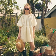 จัดส่ง 18 Sep lookbookpetite geena dress (adult) cream lace