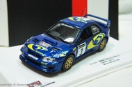 【現貨特價】1:43 IXO Subaru Impreza WRC #3 McRae RAC Rally 1997 冠軍