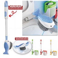 Whale Toilet Brush Toilet Brush Wall Mounted Bathroom Accessories Cleaning Toilet Bowl Brush Set For