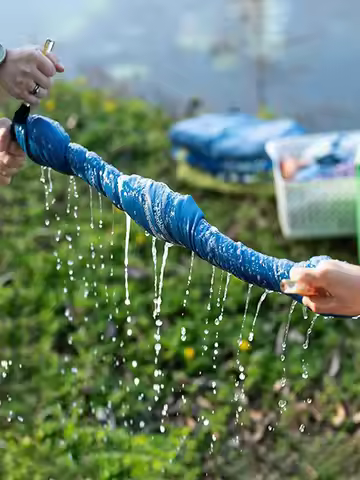 Clothes Wringer Portable Manual Hand Crank Clothes Wringing Device Towel Wringer for Outdoor Camping