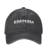 Eminem Cotton Baseball Cap Distressed Denim Washed Adjustable Sun Protection  UK
