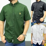 Baju Kemeja Lelaki [LOGO]....Man's short sleeve cotton Classic shirt Design LOGO