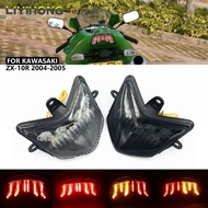 For KAWASAKI ZX10R 2004 2005 ZX-10R ZX 10R Motorcycle Integrated LED Turn Signals Taillight Rear Bra