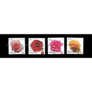 2003 Roses in Malaysia - Series I Set of 4pcs Stamps Used Fine