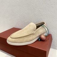 OLFD Italy * LP Men's Casual Shoes Lightweight Large Size Peas Loafers Genuine Leather Slow Walking 