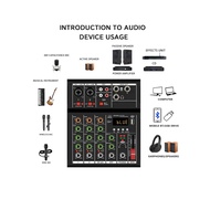 {Shade} Mixer 4 chanel /mixer audio/mixer 4 chanel termurah /mixer mini/ Amplifier Bluetooth Mini mi