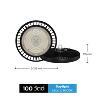 โคมไฟไฮเบย์ LED ENRICH โคมไฟ UFOมาพร้อมฝาชี รุ่น Air Surge ขนาด 100W 150W 200W 300W แสงขาว โคมไฟ led