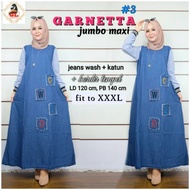 Garneta 3 Jumbo Maxi Jeans + Cotton Ld. 120 cm Pb. 140 cm Fit To Xxxl