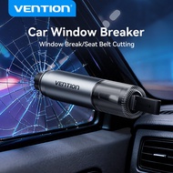 Vention 2-in-1 Car Safety Hammer Life-Saving Car Window Class Breaker Emergency Escape Seat Belt Cut
