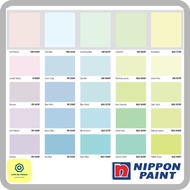 [Nippon Paint] 5 Liter Easy Wash Interior Wall Paint (Group 3) / Easywash Purple Blue Green / Cat Dinding Dalam Rumah