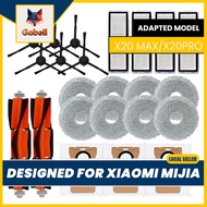 For Xiaomi X20 Max/X20 Pro Robot Vacuum Cleaner Replacement Accessories Main Brush,Side Brushes,Filt