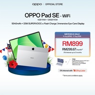 OPPO Pad SE Tablet | LTE / WiFi Matte Display | 4GB + 128GB | 9340mAh | 33W SUPERVOOC | Immersive Ey