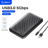 ORICO 2.5 Inch SATA to USB 3.0 HDD SSD Case 2 4 TB Hard Disk Drive Box 2521U3 External HDD Enclosure for Samsung Seagate SSD