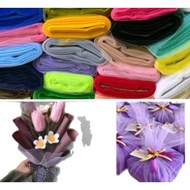 1 yard of fine Tile fabric, 130cm wide, non-stretch wedding veil Tulle