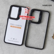 SAMSUNG A55 5G CLEAR CASE BRACKET STAND CAMERA CASE SAMSUNG A55 5G