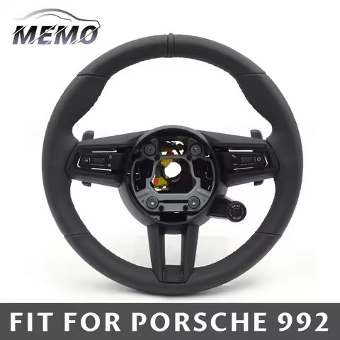 Car Nappa leather steering wheel for Porsche Macan Turbo S Panamera 992 991 911 GT2 GT3 997 970 718 