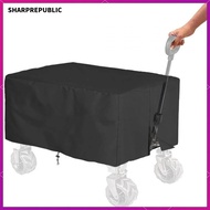[Sharprepublic] Wagon Cart Cover Wagon Rain Cover Oxford Cloth Dustproof Heavy Duty Water