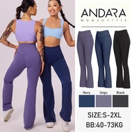 Women's Flare High Waist Yoga Leggings | Yoga Pilates Gym Fitness Stretch Sports Pants