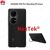Original HUAWEI P50 Pro P50 Case Standing PU case Leather Back Cover Case Protective Shell for P50 P