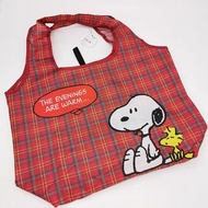 日本 Peanuts Snoopy Woodstock 史努比 大容量 可摺疊 環保袋 手提包 購物袋 （需訂購）