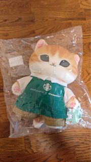Starbucks x mofusand 貓咪玩偶