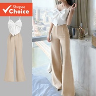 Lovito Women's Elegant Bow Spring/Summer Jumpsuit L178ED462  Lovito Wanita Elegan Jumpsuit Reben unt