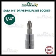 SATA 1/4'' Drive Philips Bit Socket 1 21301 / 2 21302 / 3 21303