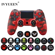 2 pcs Skull Silicone Grips for Sony PS5 PlayStation 4 PS4 Pro Slim Controllers  Analog Thumb Caps Cover for X Box One 360