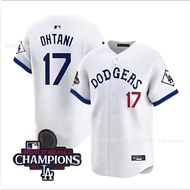 Ready Stock!!LOS Angeles Dodgers Jersey LOS Dodgers Baseball Uniform OHTANI Shohei Otani White Cardi