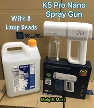 K5 PRO NANO SPRAY GERMICIDAL GUN WITH 8 LAMP BEAD/CODEX SANITIZER 5L