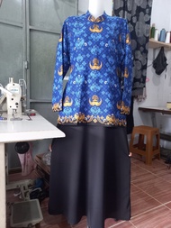 GAMIS KORPRI TERBARU 2022 ROK TOYOBO POLA BATIK DIJAMIN SIMETRIS