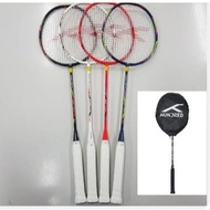 HUNDRED BADMINTON RACKET - HNDRD POWERTEK 2000 PRO ORIGINAL 100% (FREE 1R CLOTH BAG)