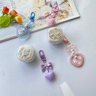 ins For Baseus WM01 / WM02 / WM02+ case Luxury Flower / Laser Love Earphone Case for Baseus WM02 plu