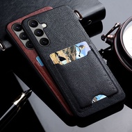 Case for Samsung galaxy A54 A34 A24 A14 5G funda Luxury Pu Leather Card Holder Phone cover for Samsu