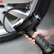Electric Air Pump Tyre Car Inflator Portable Pump 120W Rechargeable Wireless Digital Tire Pressure Detection For Car Bike Scoot Motorcycle